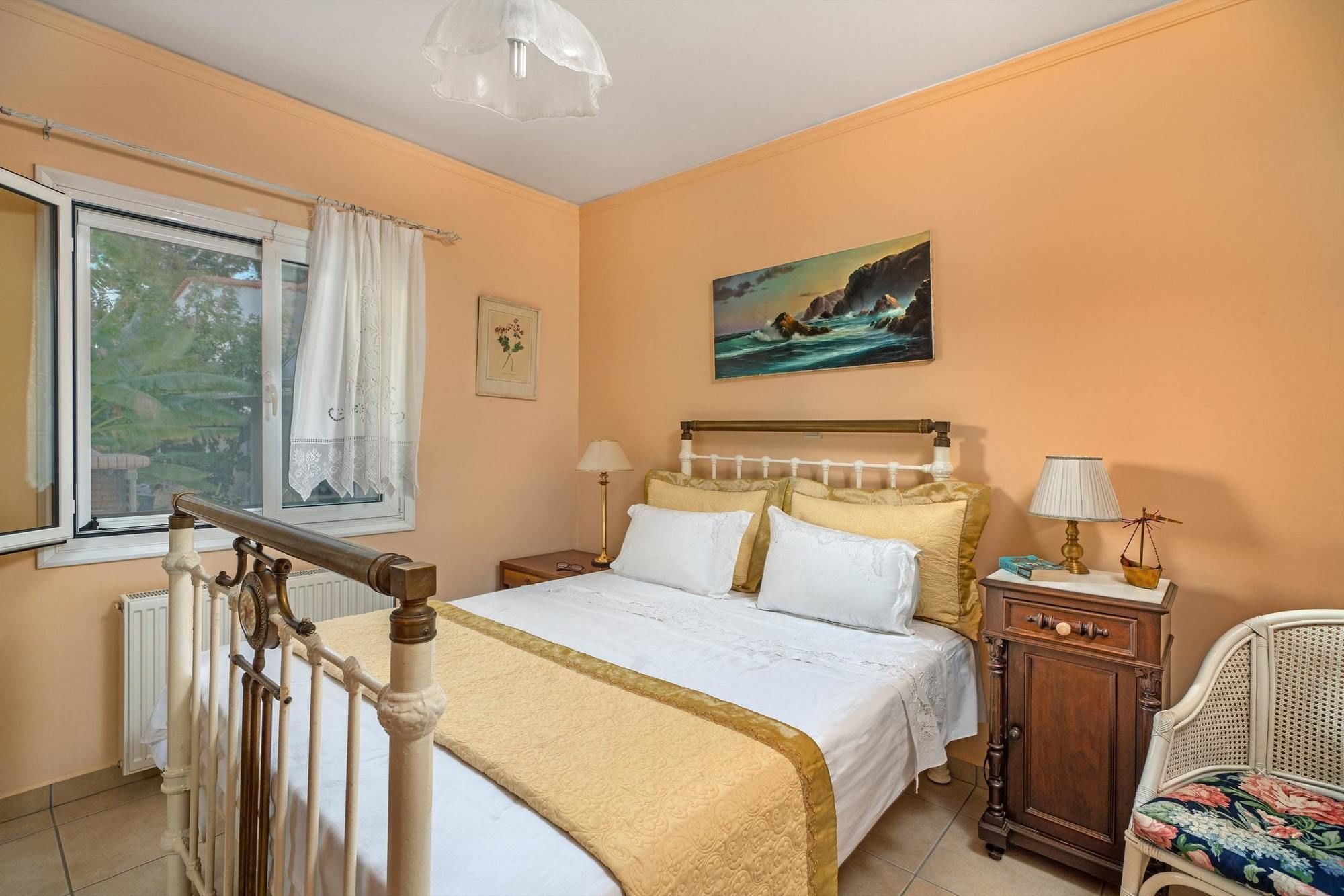 Maria'S Seaside Villa - House With 3 Rooms In Marathon, With Wonderful 外观 照片